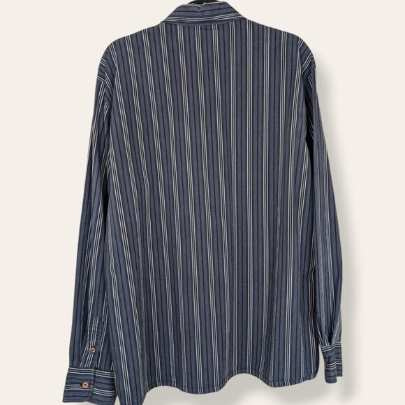 🍁Vintage Le Chateau Striped Tunic Shirt - Picture 3 of 7